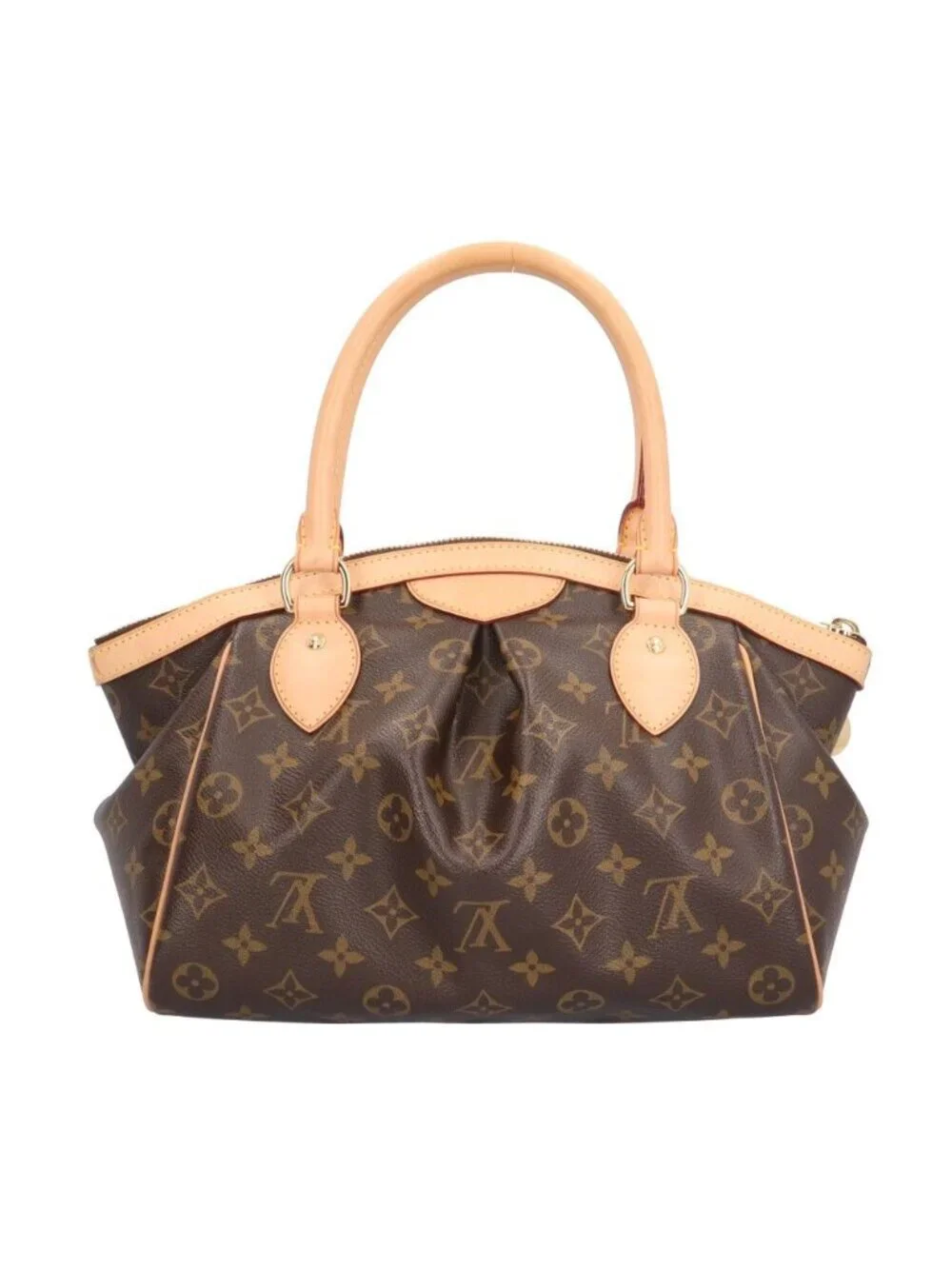 Louis Vuitton Tivoli PM Monogram Handbag Canvas Brown